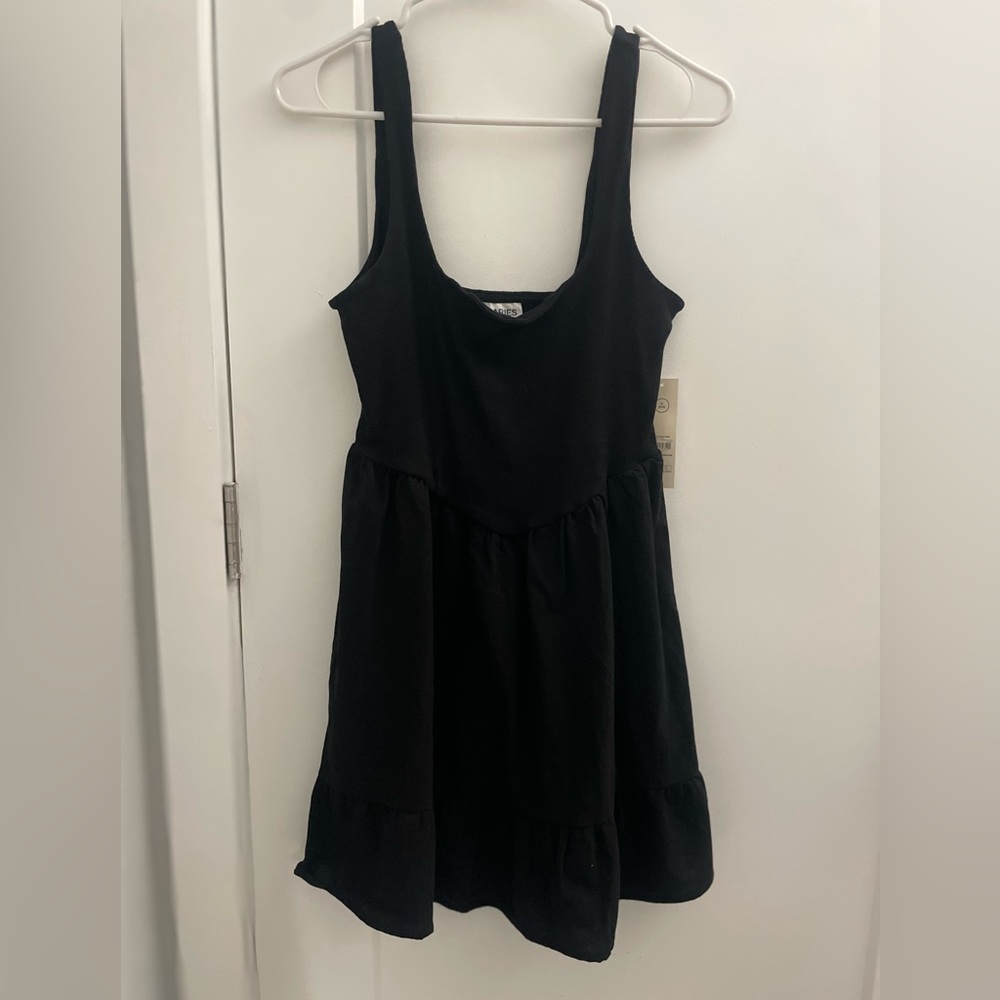 No Boundaries Black Tank Dress